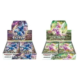 Pokemon Card Game Sword & Shield Expansion Pack Space Juggler & Time Gazer 2 BOX - Image 1