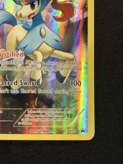 Keldeo XY Black Star Promos XY118 Full Art Pokemon Card - Image 4
