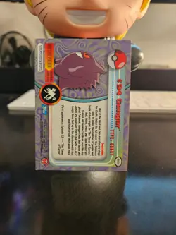 Gengar #94 Blue Logo Topps Non Holo TV Animation Pokemon Card - Image 2