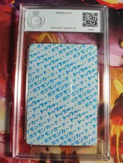 Pokemon Card Kingler Topsun Blue Back 1995 Bandai Vintage Japanese PGS PSA 9 - Image 5