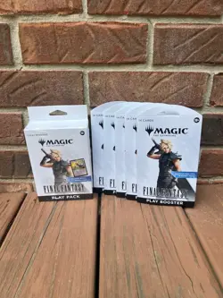 FACTORY SEALED-Magic The Gathering: Final Fantasy Play Pack & 5 Play Boosters - Image 1