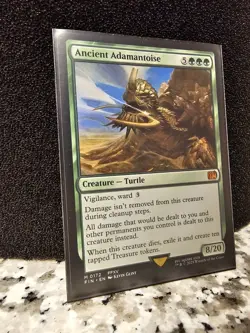 Final Fantasy MTG - Ancient Adamantoise Mythic Non-Foil (Near Mint) - Image 4