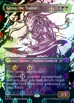 1x Glissa, the Traitor - Step-and-Compleat Foil Light Play MTG Magic - Kid Icaru - Image 1