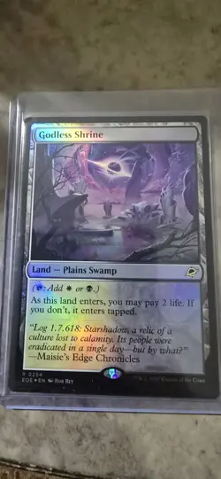Godless Shrine Foil Edge of Eternities Magic: The Gathering - Image 1