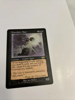 MTG Graveborn Muse - Legions NM - Image 3
