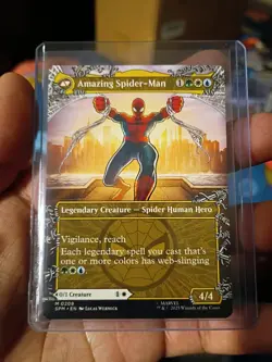 2025 MTG Spider-man Peter Parker/Amazing Spider-Man 10 Mythical Creature 0208 - Image 2