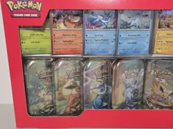 Pokemon TCG Scarlet & Violet Prismatic Evolutions 8 Mini-Tin Bundle w/ Promo NEW - Image 2