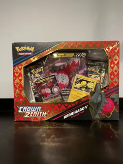 Pokemon TCG Crown Zenith Regidrago V Collection Box - Sealed 820650851834 - Image 1