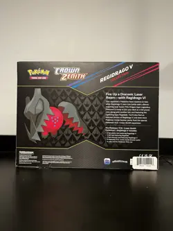 Pokemon TCG Crown Zenith Regidrago V Collection Box - Sealed 820650851834 - Image 2