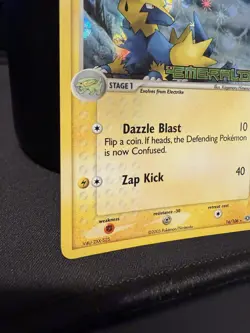 Manectric 16/106 EX Emerald Reverse Holo Rare 2005 Pokemon - Image 4