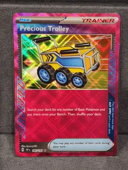 Precious Trolley 185/191 - Surging Sparks - Pokemon TCG - ACE SPEC Rare - Mint - Image 1