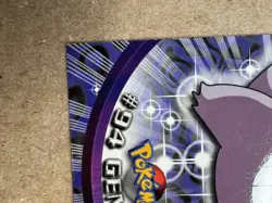 2000 Topps Pokemon TV Animation Edition Series 2 Gengar #94 Regular BLUE LABEL - Image 5