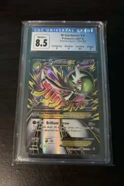 Pokemon M Gardevoir Ex 156/160 CGC 8.5 XY Primal Clash Full Art Ultra Rare NM - Image 2