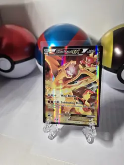 Charizard EX - XY121 Black Star Promo Alternate Art Pokemon - MP/LP - Image 1