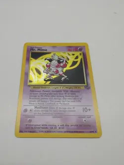 Mr. Mime 6/64 - Jungle Set - Pokemon Holo Foil Vintage - Image 1