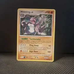 Nidoking 29/111 LP-NM Non Holo Rare Platinum Rising Rivals 2009 Pokemon TCG - Image 1