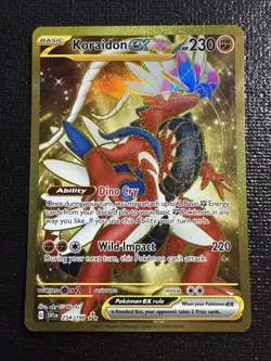 Pokemon TCG Koraidon EX 254/198 SV01 Scarlet & Violet Base Set Holo Hyper Rare - Image 2