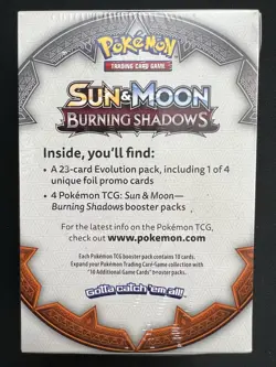 Pokemon Sun & Moon Burning Shadows Prerelease Build and Battle Kit SEALED 14d - Image 2