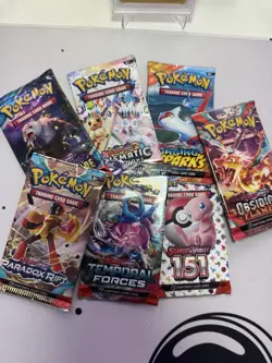 Mystery Packs! with random Guaranteed booster pack! Pokemon - Image 5