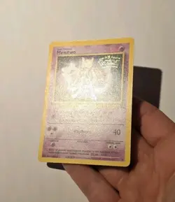 Pokemon The First Movie Mewtwo #3 Black Star Promo LP - Image 4