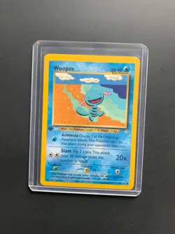 POKEMON TCG - NEO GENESIS - WOOPER - 1ST EDITION 82/111 - Image 1