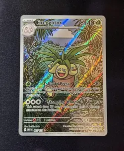 Pokemon 🔥Mega Evolution🔥 Exeggutor Illustration Rare 135/132 English NM - Image 4