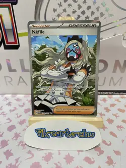 Carte Pokemon NEFLIE 199/162 Full Art FA EV5 Ecarlate et Violet TEF FR NEUF - Image 1