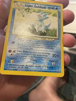 Pokemon TCG Light Golduck Neo Destiny 47/105 Regular Unlimited Uncommon - Image 2