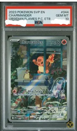 PSA 10 Charmander Obsidian Flames ETB Black Star Promo Pokemon Center Exclusive - Image 1