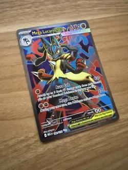 Pokemon Mega Lucario EX 160/132 Full Art Mega Evolutions Near Mint - Image 2