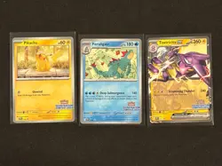 [SVP] Pokemon Illustration Contest 2024 Promo Pikachu, Feraligatr, Toxtricity - Image 1