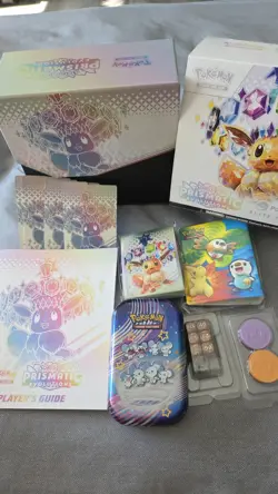 Prismatic Evolutions ETB Pokemon Center Elite Trainer Box No Packs (See Desc.) - Image 5