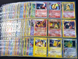 DAMAGED Lot of 135 ALL HOLO Vintage Pokemon Card Binder Collection DAMAGED - Image 1