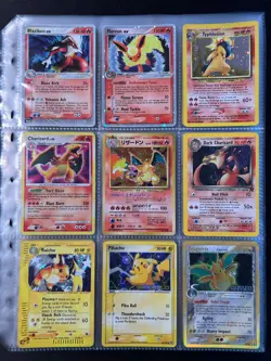 DAMAGED Lot of 135 ALL HOLO Vintage Pokemon Card Binder Collection DAMAGED - Image 2