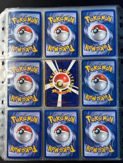 DAMAGED Lot of 135 ALL HOLO Vintage Pokemon Card Binder Collection DAMAGED - Image 3