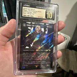 Zenos yae Galvus MTG Final Fantasy Surge Foil R# 529 CGC Pristine 10 Pop 1 🔥 - Image 1
