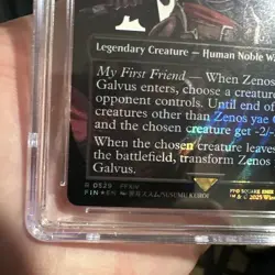 Zenos yae Galvus MTG Final Fantasy Surge Foil R# 529 CGC Pristine 10 Pop 1 🔥 - Image 5