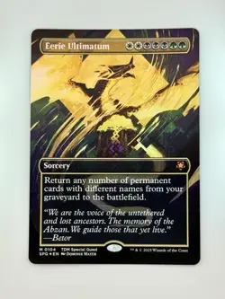 Eerie Ultimatum 104 Foil Borderless - Special Guests (SPG) MTG Gem Mint 💎 - Image 2