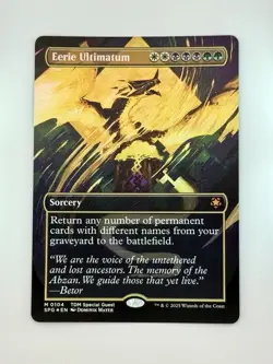 Eerie Ultimatum 104 Foil Borderless - Special Guests (SPG) MTG Gem Mint 💎 - Image 3