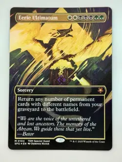 Eerie Ultimatum 104 Foil Borderless - Special Guests (SPG) MTG Gem Mint 💎 - Image 5