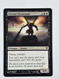 Abyssal Persecutor Worldwake Regular MTG Magic the Gathering - Image 1