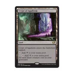WOTC MtG Commander 2014 Crypt of Agadeem (R) NM - Image 1