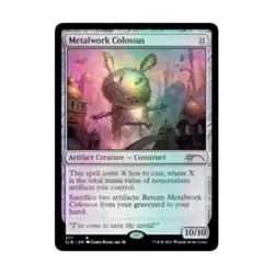 WOTC MtG Magic the Gathering Metalwork Colossus (377) (R) NM - Image 1