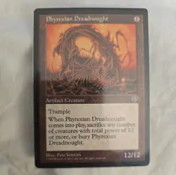 Phyrexian Dreadnought Mirage LP Light Play MTG Magic The Gathering - Image 1