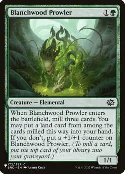 Blanchwood Prowler x4 4x Mystery Booster 2 NM MTG - Image 1