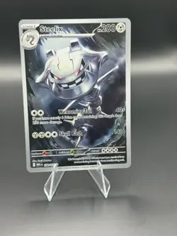 Steelix 150/132 Illustration Rare Pokemon Mega Evolution NM - Image 1