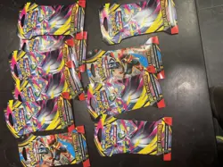 Lot of 10x Pokemon Mega Evolution Sleeved Booster Packs IN HAND - Image 1