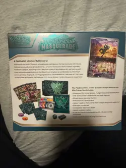 Pokemon Scarlet & Violet Twilight Masquerade Elite Trainer Box ETB New/Sealed ✅ - Image 2
