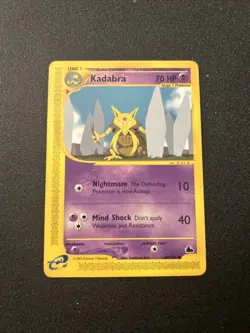 Pokemon TCG - Kadabra Skyridge 69/144 Non Holo MP - Image 1