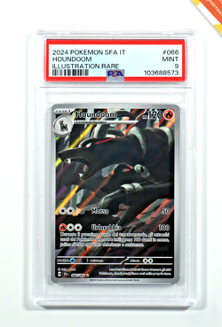 Pokemon PSA 9 Houndoom #066 Segreto Fiabesco 2024 Italiano - Image 1